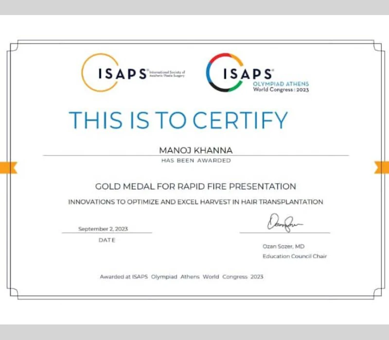 Gold Medal for Rapid Fire Presentation Gold Medal for Rapid Fire Presentation